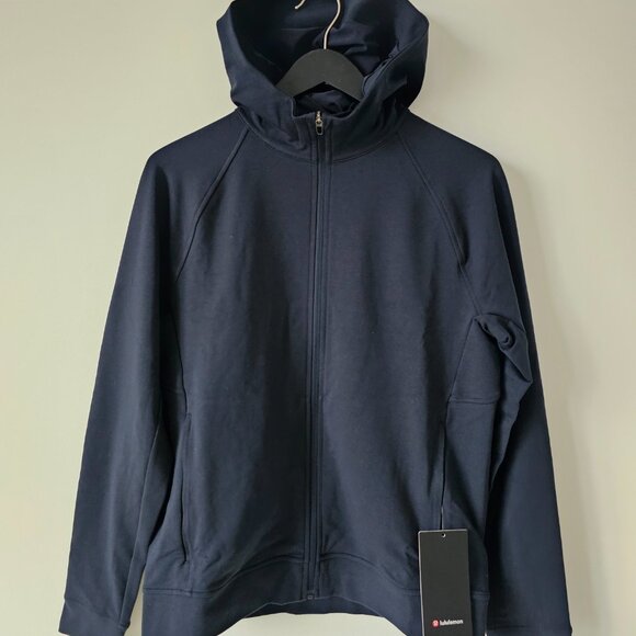 NWT LULULEMON CCNY Classic Navy Blue City Sweat Full Zip Hoodie Men's XXL - Picture 2 of 10